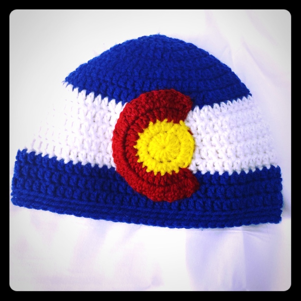 🆕🆑Hand-made Colorado beanie